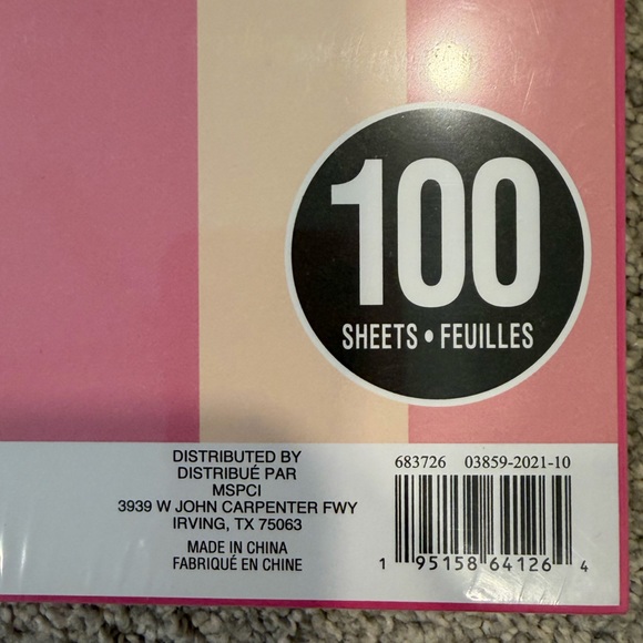 NEW! Recollections Pink Cardstock Paper | Unopened | Purchased at Michael’s - Picture 5 of 6